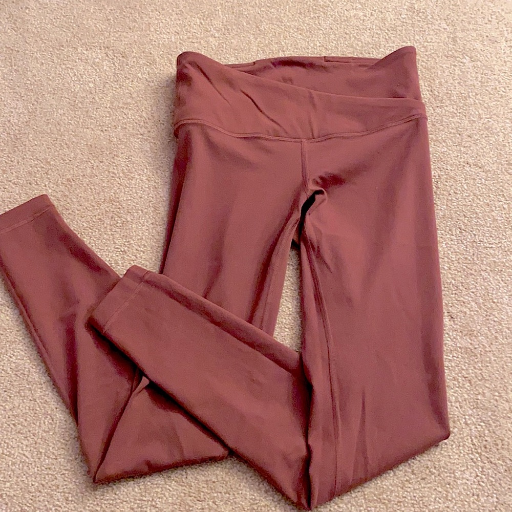Lululemon Align Crop leggings with cross waist